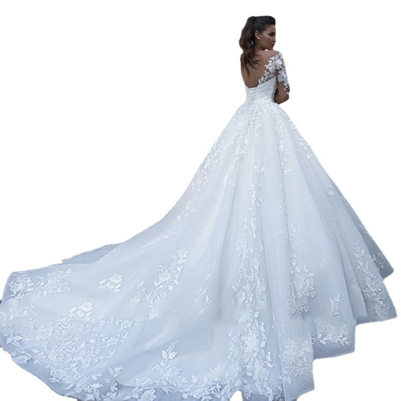 VESTIDO DE NOIVA MANGA LONGA MODELO VERONE