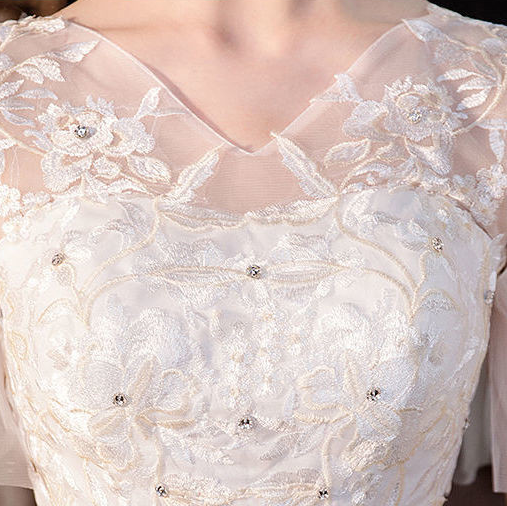 VESTIDO DE NOIVA COM RENDA MODELO ANGÉLICA